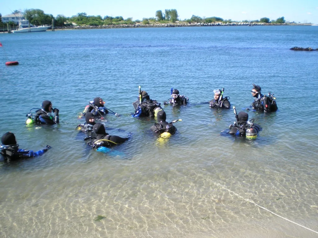 Diving Class in Progress